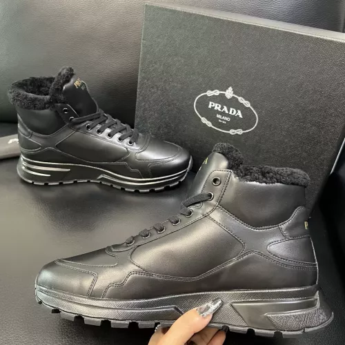 Replica Prada Boots For Men #1380921 $150.00 USD for Wholesale