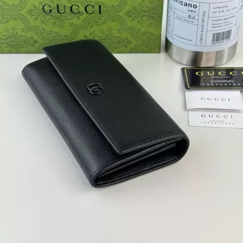 Replica Gucci Wallets #1380976 $45.00 USD for Wholesale