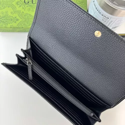Replica Gucci Wallets #1380976 $45.00 USD for Wholesale