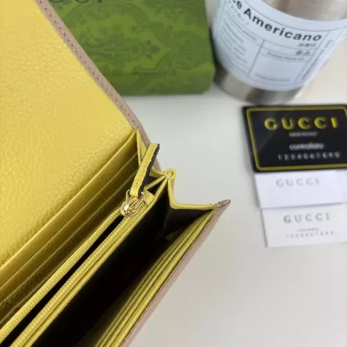 Replica Gucci Wallets #1380980 $45.00 USD for Wholesale