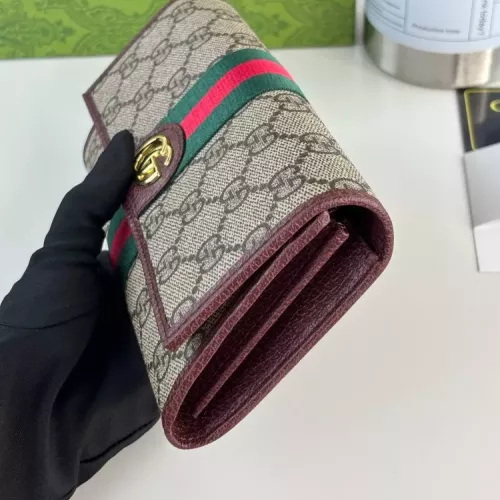Replica Gucci Wallets #1380983 $45.00 USD for Wholesale