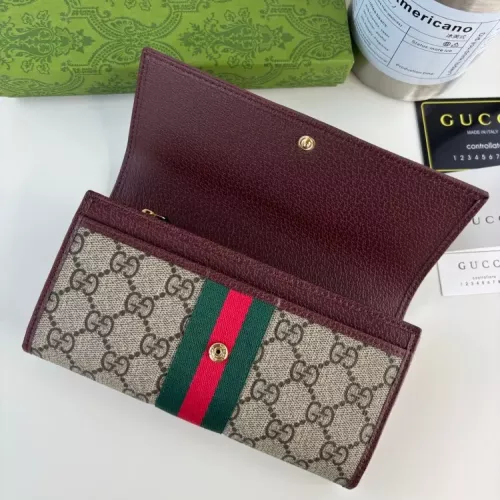 Replica Gucci Wallets #1380983 $45.00 USD for Wholesale