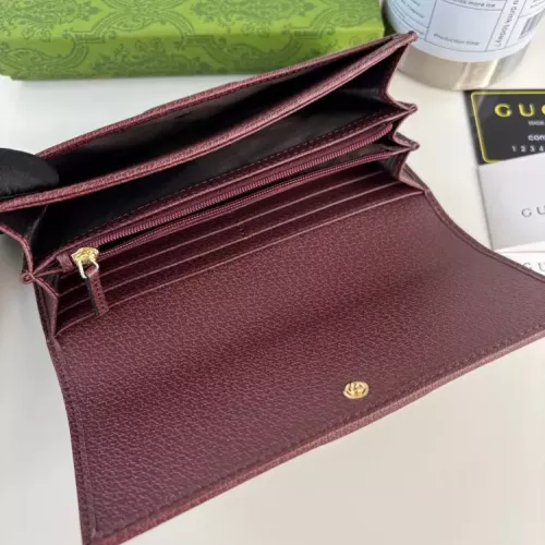 Replica Gucci Wallets #1380983 $45.00 USD for Wholesale