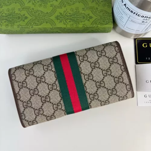 Replica Gucci Wallets #1380984 $45.00 USD for Wholesale