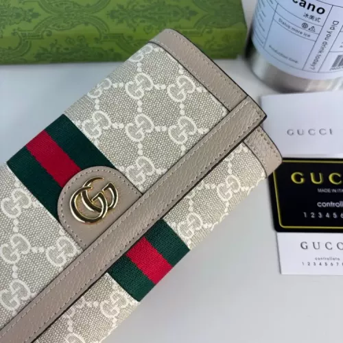 Replica Gucci Wallets #1380986 $45.00 USD for Wholesale