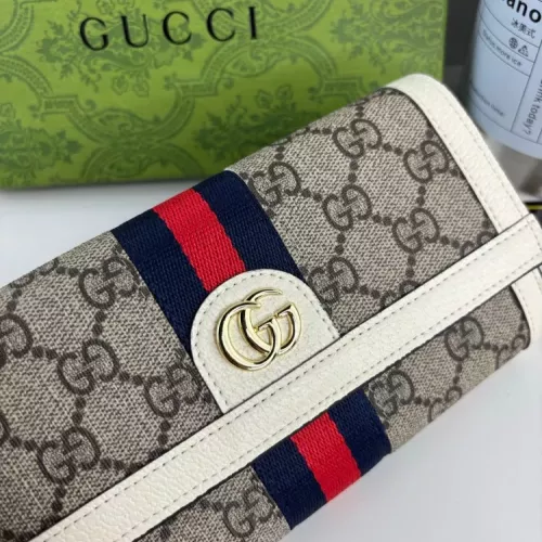 Replica Gucci Wallets #1380987 $45.00 USD for Wholesale