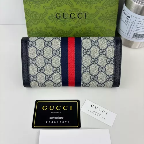 Replica Gucci Wallets #1380988 $45.00 USD for Wholesale