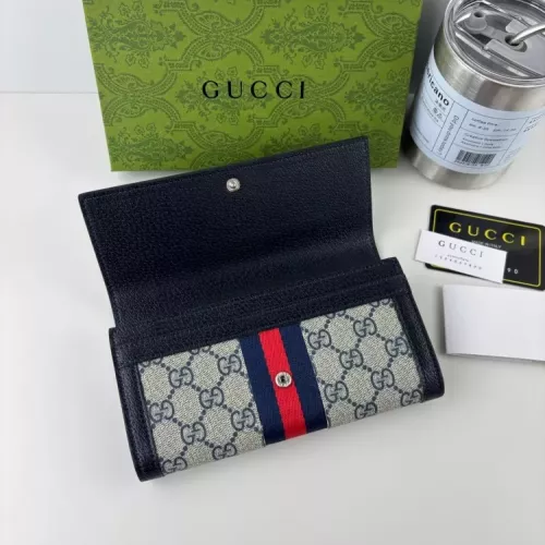 Replica Gucci Wallets #1380988 $45.00 USD for Wholesale