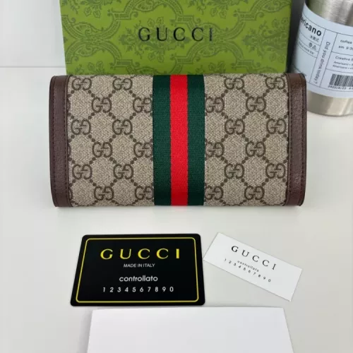 Replica Gucci Wallets #1380989 $45.00 USD for Wholesale