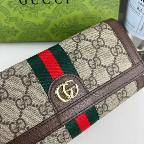 Replica Gucci Wallets #1380989 $45.00 USD for Wholesale