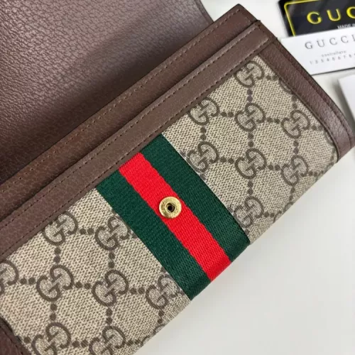 Replica Gucci Wallets #1380989 $45.00 USD for Wholesale