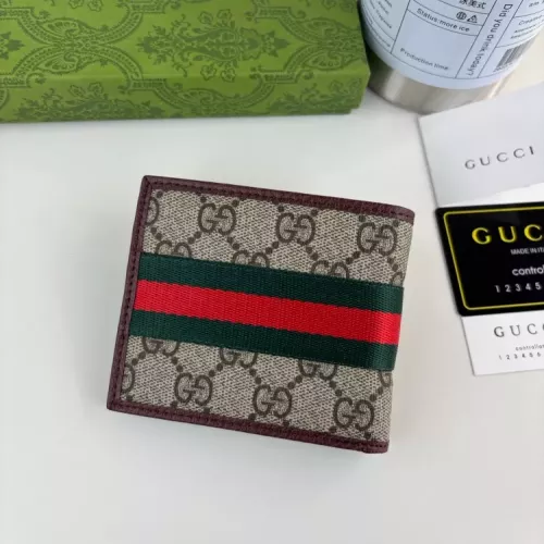 Replica Gucci Wallets #1380994 $38.00 USD for Wholesale