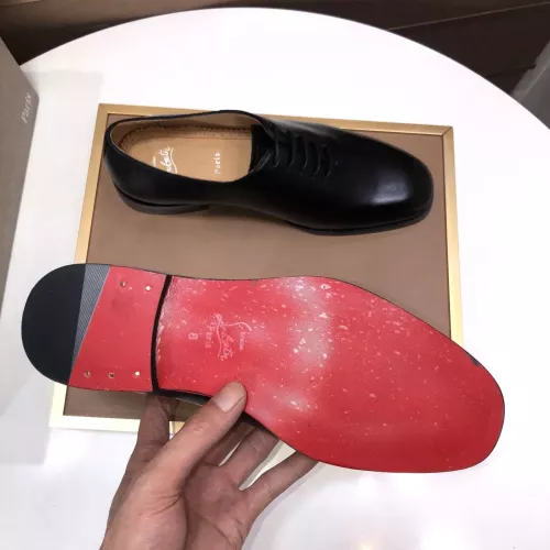 Replica Christian Louboutin Leather Shoes For Men #1381054 $112.00 USD for Wholesale