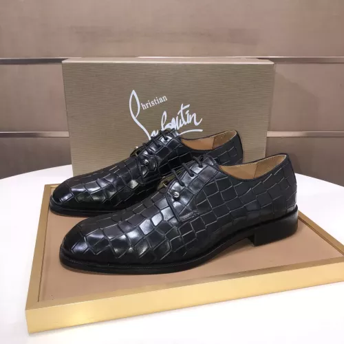 Cheap Christian Louboutin Leather Shoes For Men #1381056, $$112.00 USD On Christian Louboutin Leather Shoes