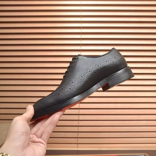 Replica Christian Louboutin Leather Shoes For Men #1381106 $112.00 USD for Wholesale