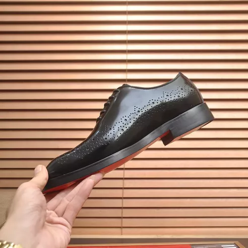 Replica Christian Louboutin Leather Shoes For Men #1381107 $112.00 USD for Wholesale