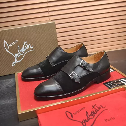 Cheap Christian Louboutin Leather Shoes For Men #1381113, $$112.00 USD On Christian Louboutin Leather Shoes
