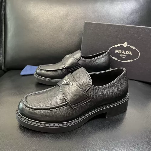 Cheap Prada Leather Shoes For Men #1381117, $$135.00 USD On Prada Leather Shoes