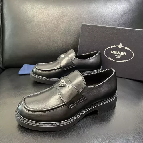 Cheap Prada Leather Shoes For Men #1381119, $$135.00 USD On Prada Leather Shoes