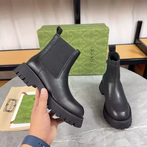 Replica Gucci Boots For Men #1381123 $115.00 USD for Wholesale