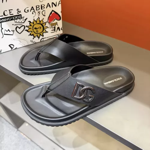 Cheap Dolce &amp; Gabbana D&amp;G Slippers For Men #1381133, $$52.00 USD On Dolce &amp; Gabbana D&amp;G Slippers