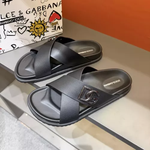 Cheap Dolce &amp; Gabbana D&amp;G Slippers For Men #1381134, $$52.00 USD On Dolce &amp; Gabbana D&amp;G Slippers