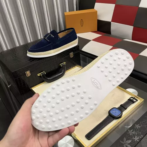 Replica TOD'S Oxfords Shoes For Men #1381144 $108.00 USD for Wholesale