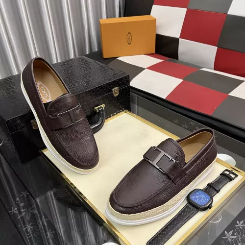 Replica TOD'S Oxfords Shoes For Men #1381146 $108.00 USD for Wholesale