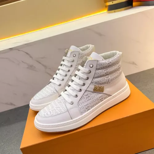 Cheap Boss High Top Shoes For Men #1381154, $$82.00 USD On Boss High Top Shoes