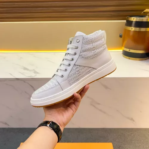 Replica Boss High Top Shoes For Men #1381154 $82.00 USD for Wholesale