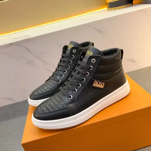 Cheap Boss High Top Shoes For Men #1381155, $$82.00 USD On Boss High Top Shoes
