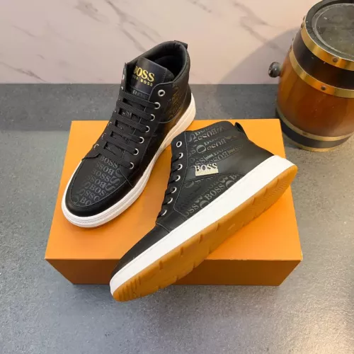 Replica Boss High Top Shoes For Men #1381155 $82.00 USD for Wholesale