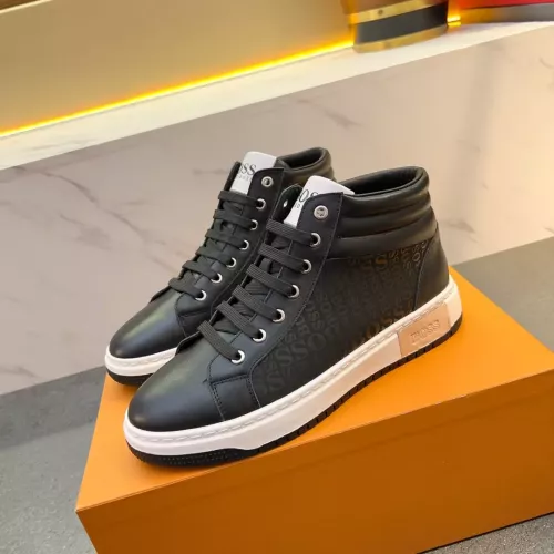 Cheap Boss High Top Shoes For Men #1381157, $$82.00 USD On Boss High Top Shoes