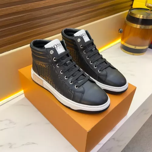 Replica Boss High Top Shoes For Men #1381157 $82.00 USD for Wholesale