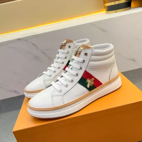 Cheap Gucci High Tops Shoes For Men #1381158, $$82.00 USD On Gucci High Tops Shoes
