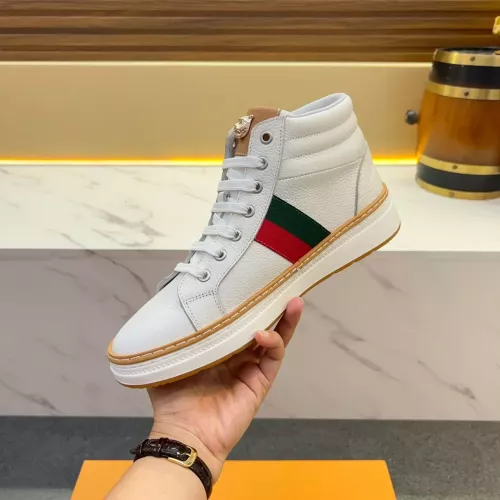 Replica Gucci High Tops Shoes For Men #1381158 $82.00 USD for Wholesale