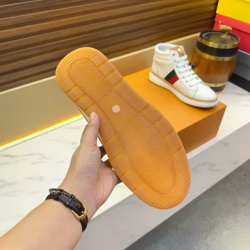 Replica Gucci High Tops Shoes For Men #1381158 $82.00 USD for Wholesale