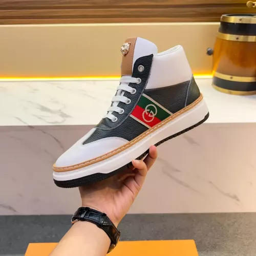 Replica Gucci High Tops Shoes For Men #1381173 $82.00 USD for Wholesale