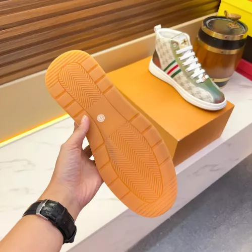 Replica Gucci High Tops Shoes For Men #1381176 $82.00 USD for Wholesale