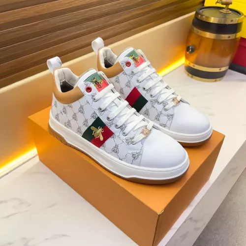 Replica Gucci High Tops Shoes For Men #1381178 $82.00 USD for Wholesale