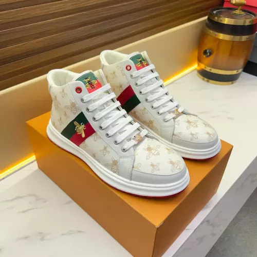 Replica Gucci High Tops Shoes For Men #1381187 $82.00 USD for Wholesale