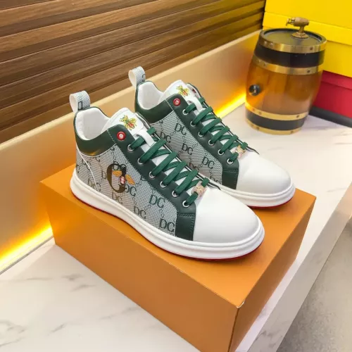 Replica Gucci High Tops Shoes For Men #1381193 $82.00 USD for Wholesale