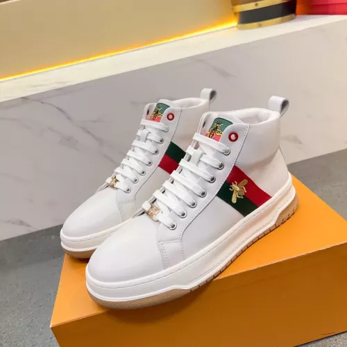 Cheap Gucci High Tops Shoes For Men #1381197, $$82.00 USD On Gucci High Tops Shoes