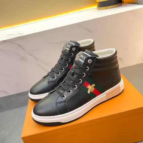 Cheap Gucci High Tops Shoes For Men #1381201, $$82.00 USD On Gucci High Tops Shoes