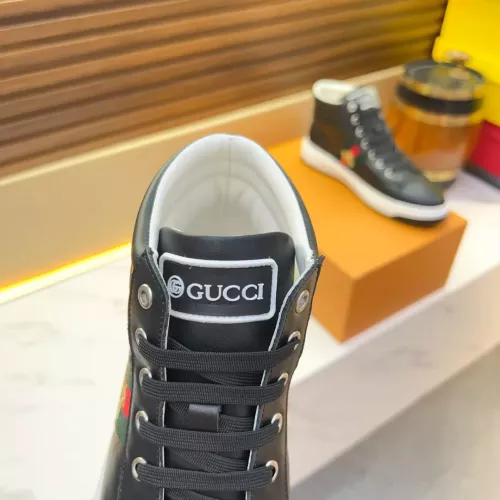 Replica Gucci High Tops Shoes For Men #1381201 $82.00 USD for Wholesale