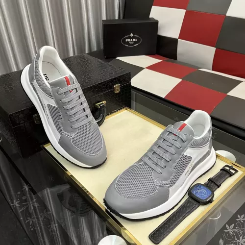 Replica Prada Casual Shoes For Men #1381222 $85.00 USD for Wholesale