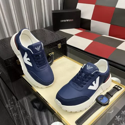 Replica Armani Casual Shoes For Men #1381291 $92.00 USD for Wholesale
