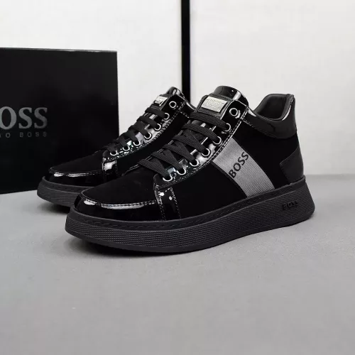 Cheap Boss High Top Shoes For Men #1381310, $$85.00 USD On Boss High Top Shoes