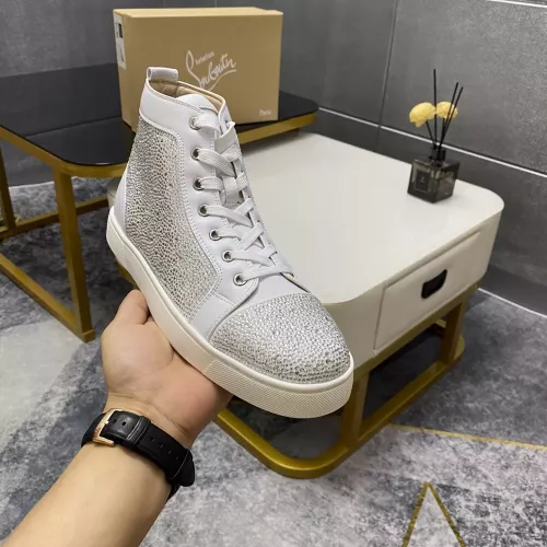Replica Christian Louboutin High Top Shoes For Men #1381344 $92.00 USD for Wholesale