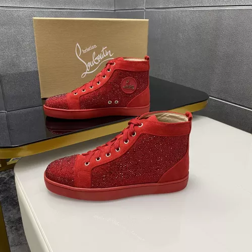 Cheap Christian Louboutin High Top Shoes For Women #1381351, $$92.00 USD On Christian Louboutin High Top Shoes